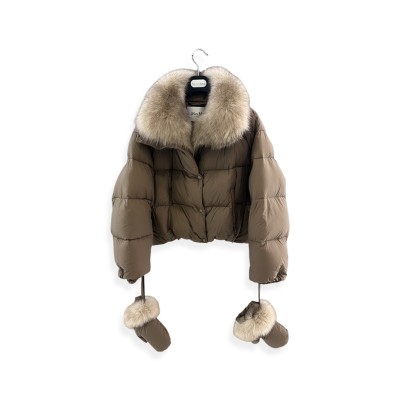 MAXMARA WOMEN'S SHORT DOWN JACKET 